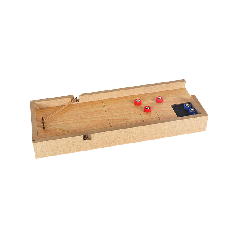 Shuffleboard und Curling 2-in-1-Tischbrettspiel