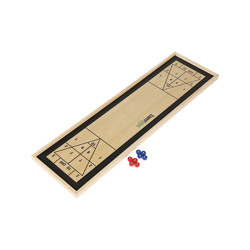 Shuffleboard und Curling 2-in-1-Tischbrettspiel